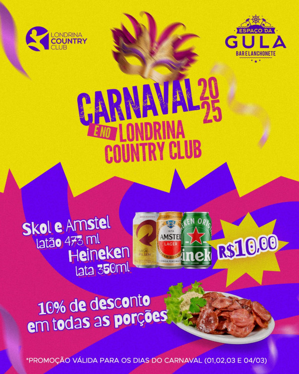 carnaval - espaço da gula